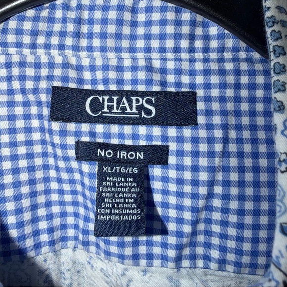 Chaps Women’s 100% Cotton No Iron Button Down Size XL - Picture 3 of 5
